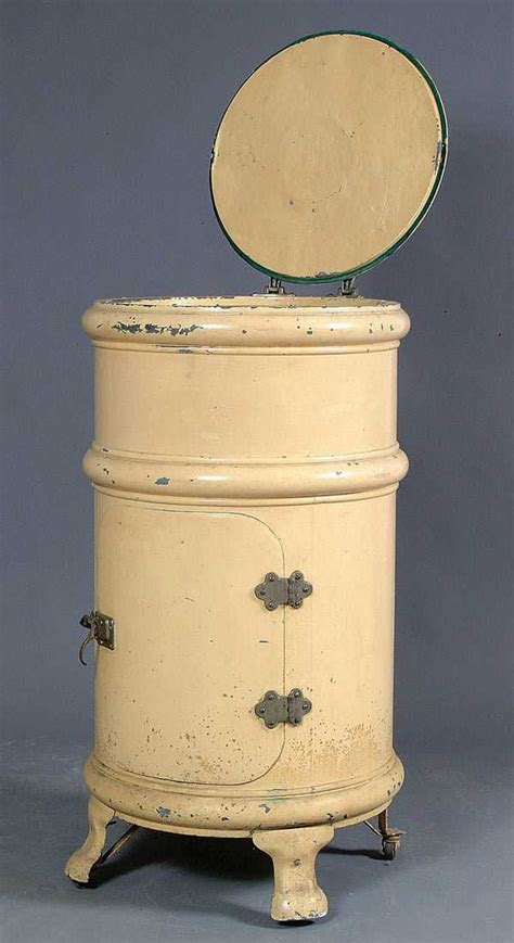 antique round metal ice box|antique ice box manufacturers list.